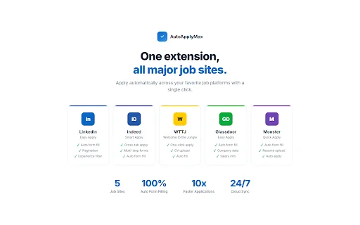 AutoApplyMax: Automate Job Applications & AI Resume Builder - Screenshot 5
